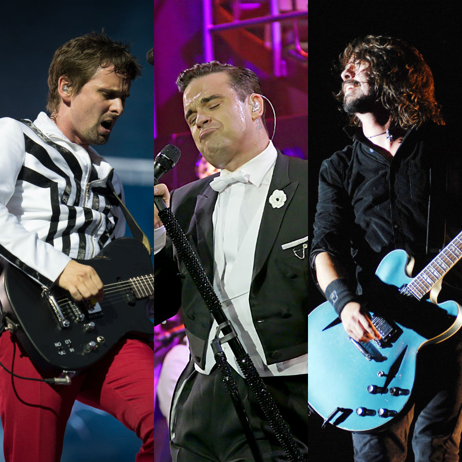 Muse, Foo Fighters and... Robbie Williams to headline Pinkpop